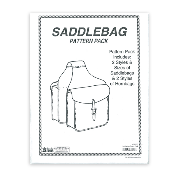 특가판매6030-00 Saddle Bag Pattern Pack