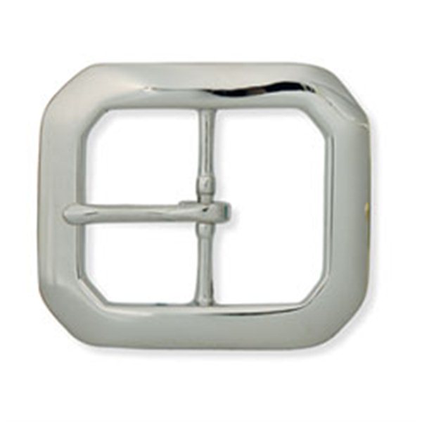 1587-00 Clipped Corner Buckle 1-1/2`` (38 mm) Nickel Plated