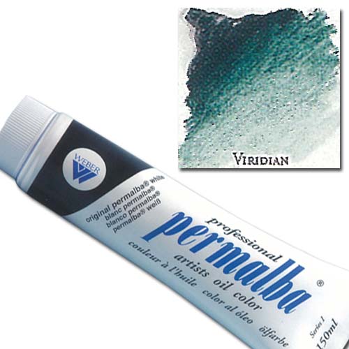 (특가판매)Professional Permalba Oil Colors 150ml - 1260 VIRIDIAN