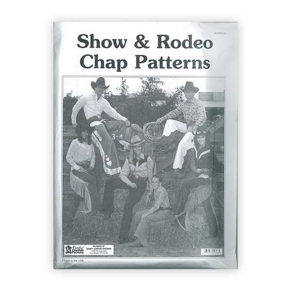 특가판매62665-00 Show & Rodeo Chap Pattern Pack