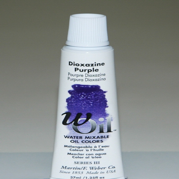 [특가판매]W-Oil (Water Mixable Oil Color) 37ml S3: 7411 Dioxazine Purple