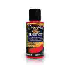 DecoArt Traditions Acrylic Paint-DAT02: Naphthol Red-3oz(90ml)