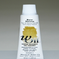 [특가판매]W-Oil (Water Mixable Oil Color) 37ml S1: 7426 Raw Sienna
