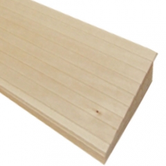 4452 바스특수무늬-바스미늘판 Basswood Clapboard Siding 1.6x76x610mm(1/16x3x24＂)-10개 Pack