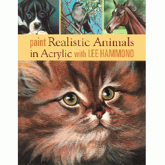 [특가판매]Paint Realistic Animals in Acrylic with Lee Hammond