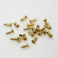 1106-SmGld Plt Screw 20pc-미니어쳐용