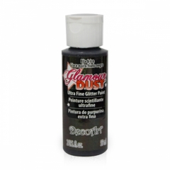 Glamour Dust Glitter Paints-DGD21 Black Ice-2oz(59ml)