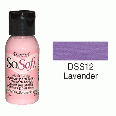 SoSoft Fabric Color-1.15oz(29.6ml)-DSS12-Lavender