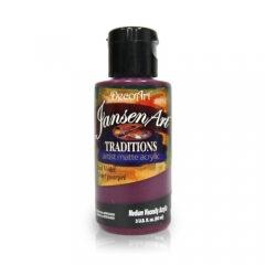 DecoArt Traditions Acrylic Paint-DAT32: Red Violet-3oz(90ml)