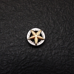 11373-37 3-D Texas Star Concho 3/4`` (1.9 cm)