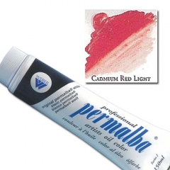 (특가판매)Professional Permalba Oil Colors 150ml - 1207 CADMIUM RED LIGHT