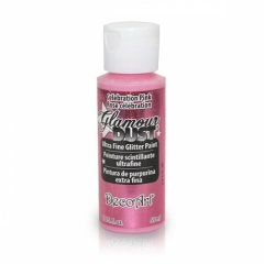 Glamour Dust Glitter Paints-DGD10 Celebration Pink-2oz(59ml)