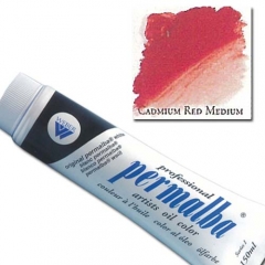 (특가판매)Professional Permalba Oil Colors 150ml - 1208 CADMIUM RED MEDIUM
