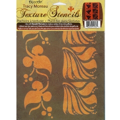 TS11 Texture Stencils - Retro Chic Deco/Tile Borders