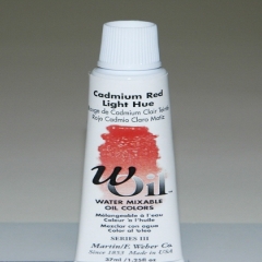 [특가판매]W-Oil (Water Mixable Oil Color) 37ml S3: 7404 Cadmium Red Light Hue