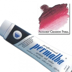 (특가판매)Professional Permalba Oil Colors 150ml - 1200 ALIZARIN CRIMSON