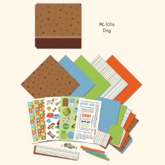 8 x 8 Complete Scrapbook Kit:PK-1016 Dog[특가판매]