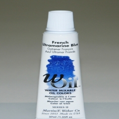 [특가판매]W-Oil (Water Mixable Oil Color) 37ml S2: 7429 French Ultramarine Blue