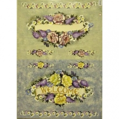VG321 Welcome Flowers(50*70cm) - 021