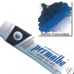 (특가판매)Professional Permalba Oil Colors 150ml - 1218 FRENCH ULTRAMARINE