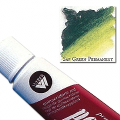 (특가판매)Professional Permalba Oil Colors 37ml - 1052 SAP GREEN PERMANENT