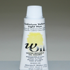[특가판매]W-Oil (Water Mixable Oil Color) 37ml S3: 7406 Cadmium Yellow Light Hue