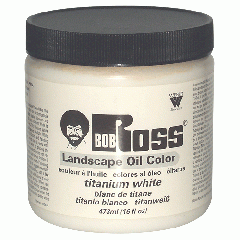 [특가판매] Bob Ross-R6210-Ross 473ml Titanium White JAR
