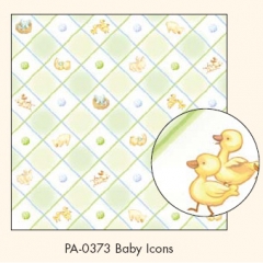 Vellum(반투명지) PA-0373 Baby Icons[특가판매]