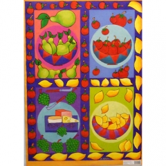 AK831 Bright Fruit and Cheese(67*48cm) - 017