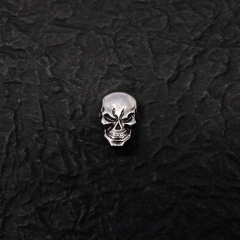 71507-10 Skull Concho Rivetback 1/4`` x 7/16`` (6.3 x 11.1 mm)