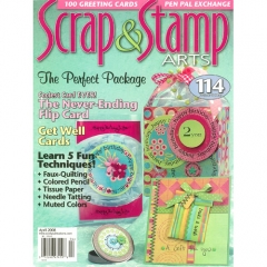Scrap & Stamp Arts April 2008[특가판매]