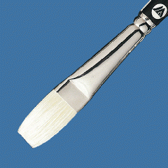 (특가판매)1908-Permalbar Oil Brush-Best White Bristles #10 Flat