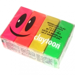 [특가판매]Claytoon 4 Color Set 1LB(453g)-Neon