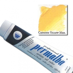 (특가판매)Professional Permalba Oil Colors 150ml - 1211 CADMIUM YELLOW MEDIUM