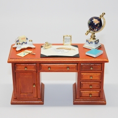 [거실&침실용품]856/0 Writing Desk With Globe