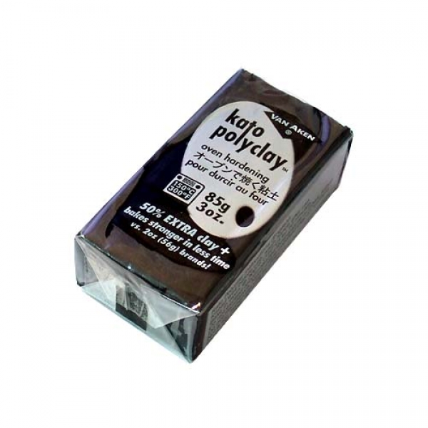 [특가판매]KATO Polymer Clay 3 oz(85g)-Black