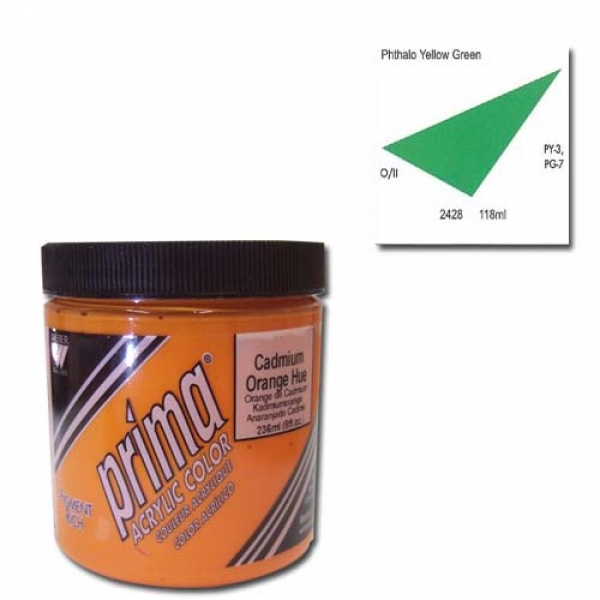 (특가판매)Prima® Acrylic Colors 236ml - 2822 PHTHALO GREEN