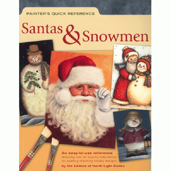 [특가판매]Painter`s Quick Reference: Santas & Snowmen By North Light Books