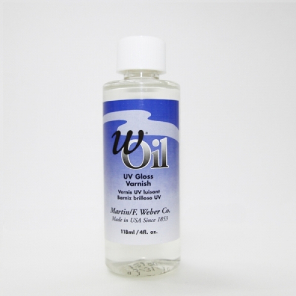 [특가판매]7479 W-Oil (Water Mixable Oil Color) Gloss Varnish & Medium-4 oz (118ml)