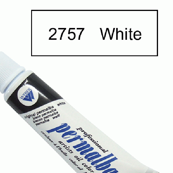(특가판매)2757-Orignal Permalba Oil Color 37ml-White