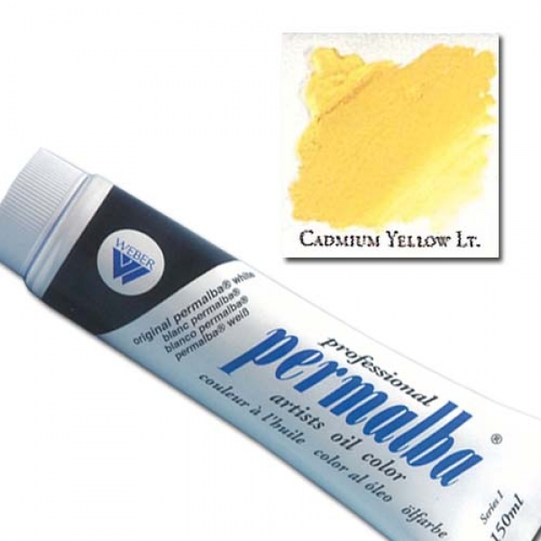 (특가판매)Professional Permalba Oil Colors 150ml - 1210 CADMIUM YELLOW LIGHT